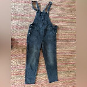 Old Navy Black Denim Overalls